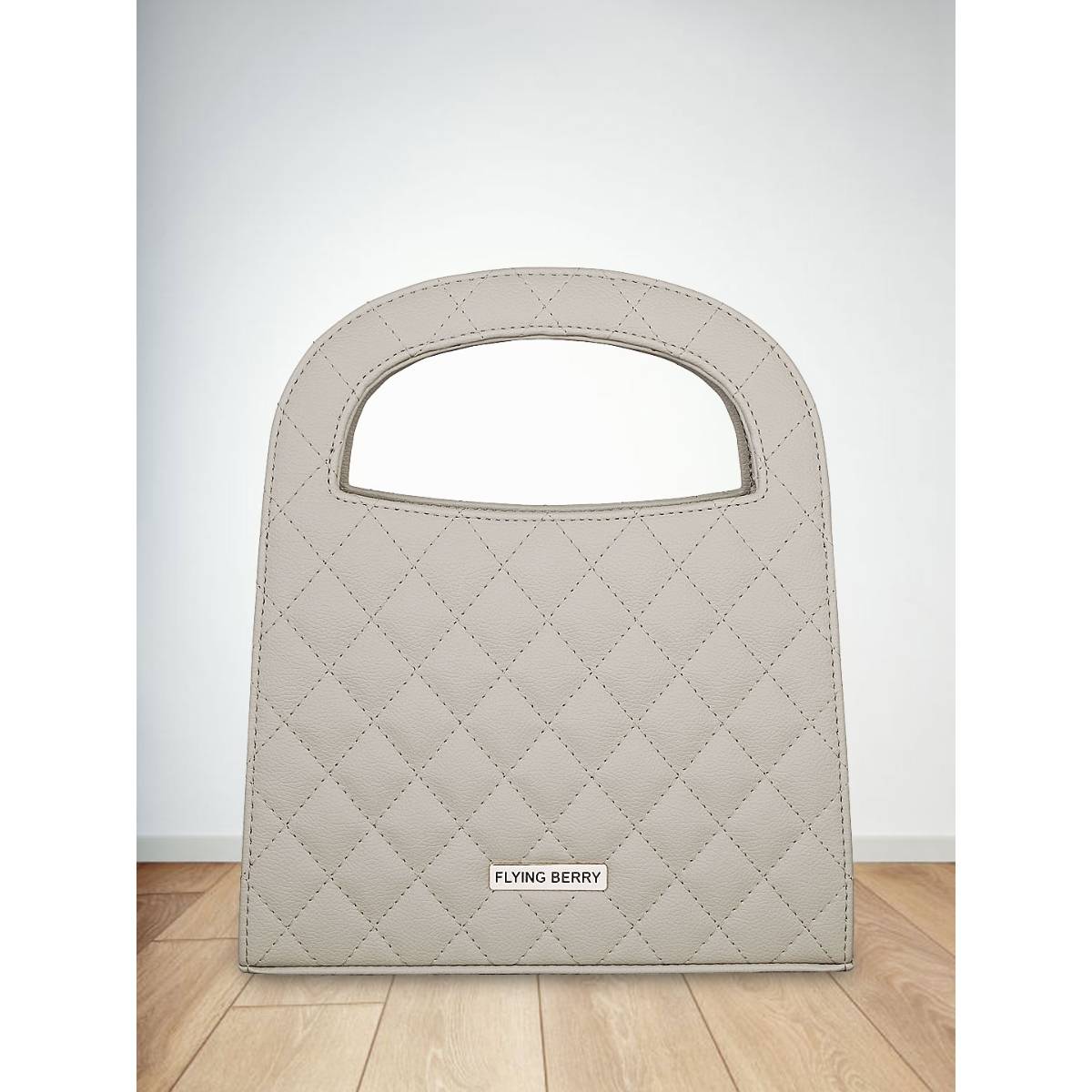 FLYING BERRY Womens Grey Hand Bag